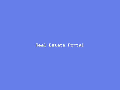 Real Estate Portal
