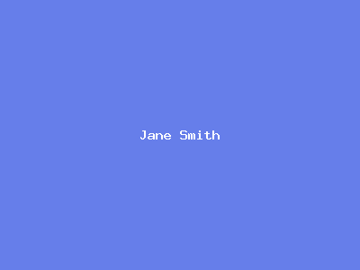 Jane Smith